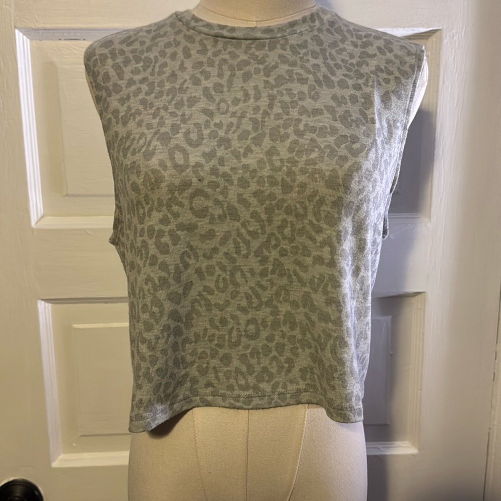 Leopard Muscle Tank
